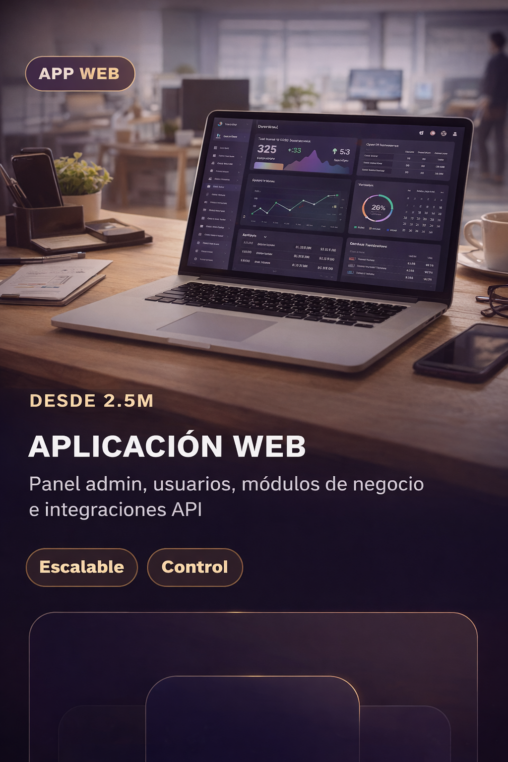 Plan Aplicación Web y Escritorio - Plataforma de gestión de procesos