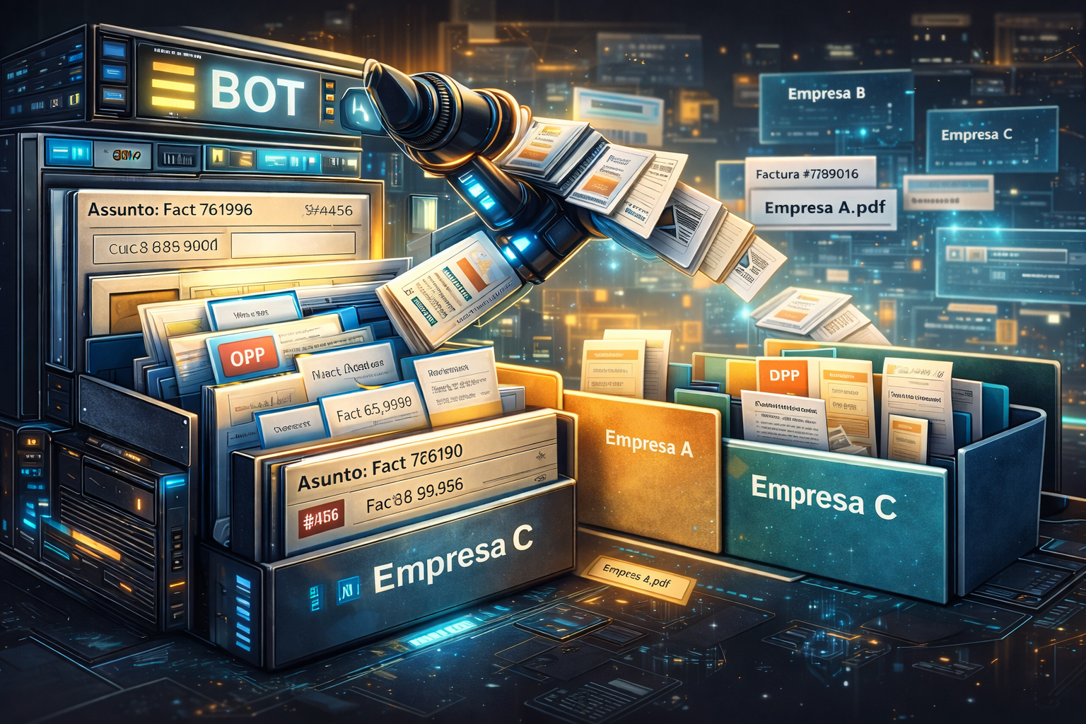 Extracción Adjuntos