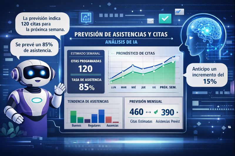 IA: Predicción de asistencias y citas