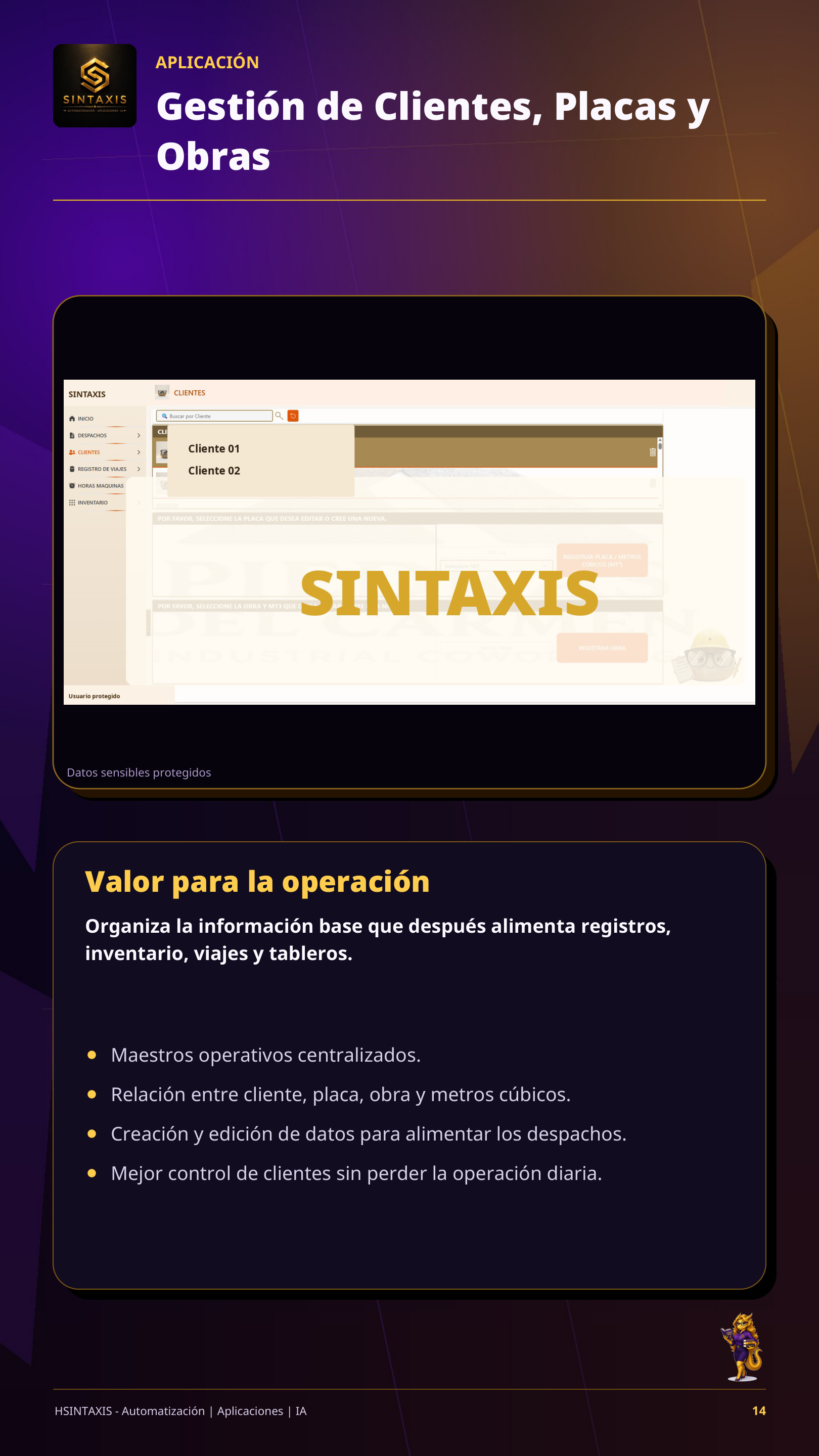 Página 9 del portafolio HSINTAXIS