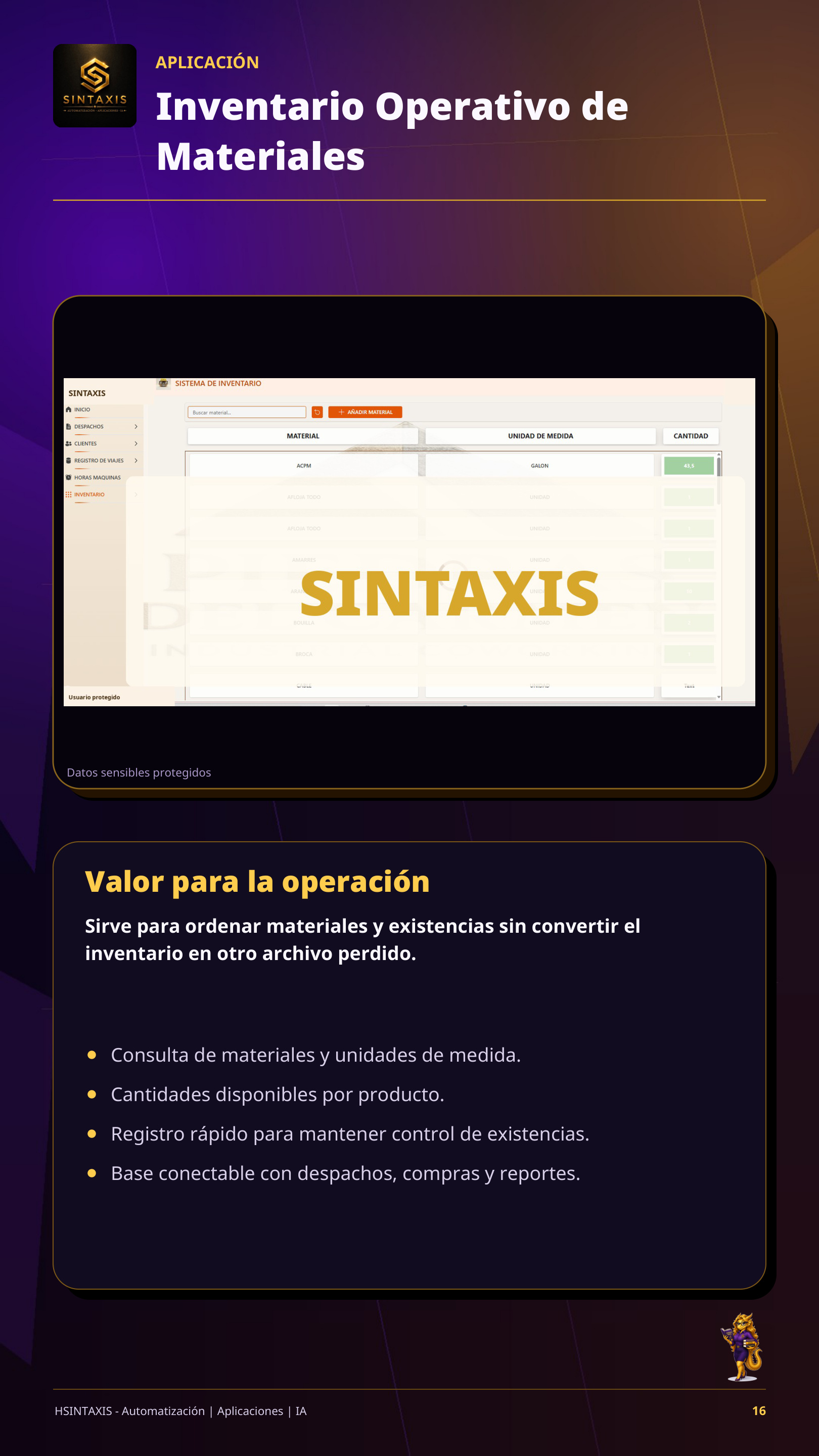 Página 11 del portafolio HSINTAXIS