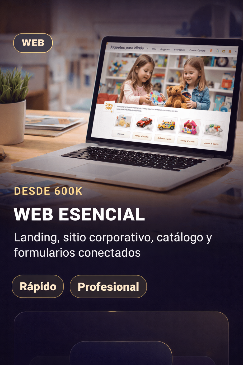 Plan Página Web - Sitio web corporativo